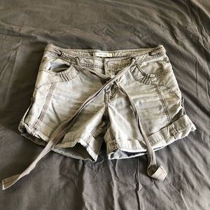 Free People Faded Olive shorts